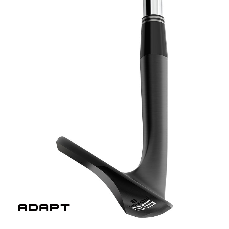 Cleveland RTZ Black Satin Wedge