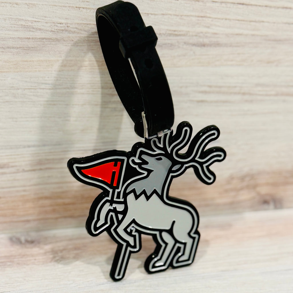 Matchstick x Highlands "Ser Eldrick the Elk" Bag Tag